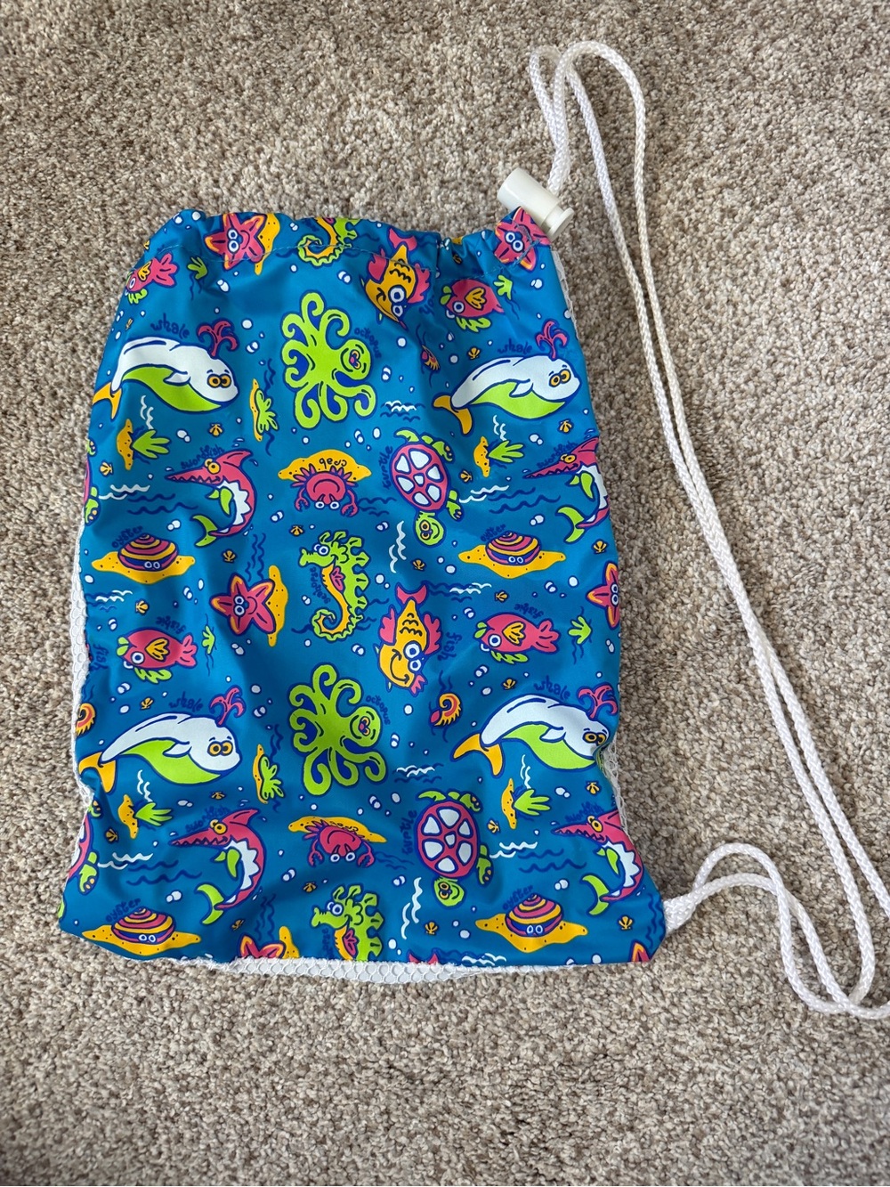 Vintage Kids Beach or Pool Bag